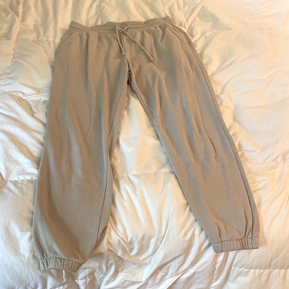 [EUC] Express Cream Sweatpants M
